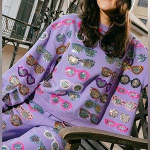 Queen of Sparkles Small Sweatshirt